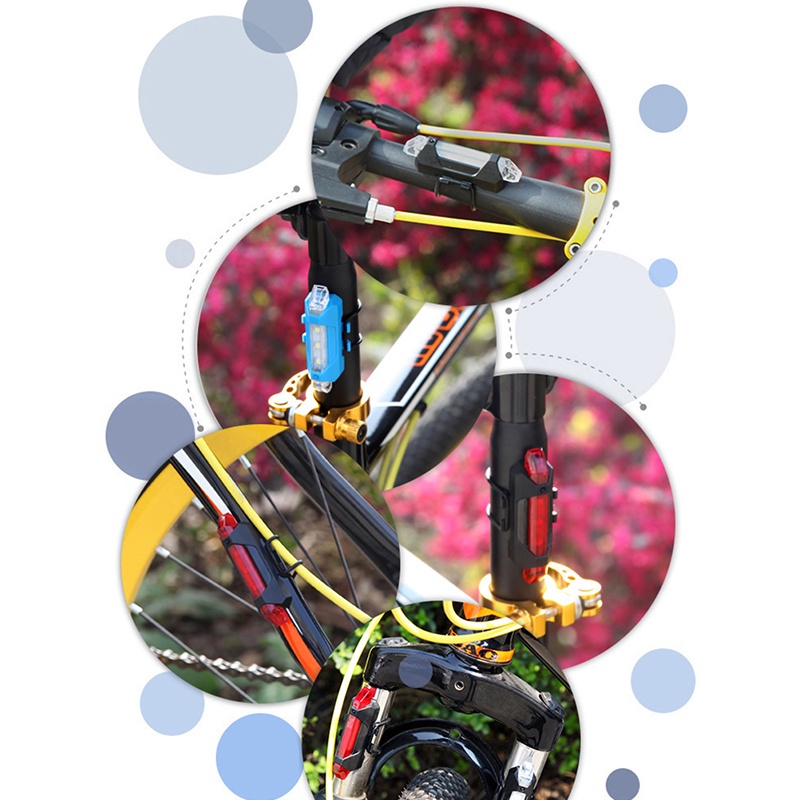 Đèn Led Sạc USB Xe Đạp Bộ Leo Núi Trước Xe Đạp Đèn Pha Đèn Đèn Pin-Đèn Xe Đạp livebecool