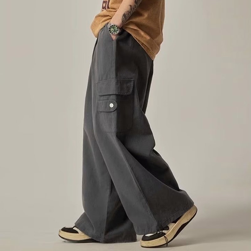 Quần Dài Nhiều Túi Phong Cách Đường Phố Thời Trang Cho Nam