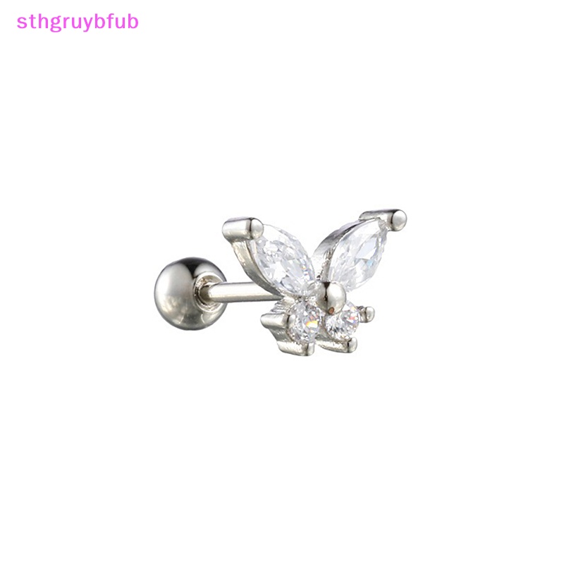 1 Khuyên Tai Hình Bướm Dạng Xoắn Ốc Cho Nữ