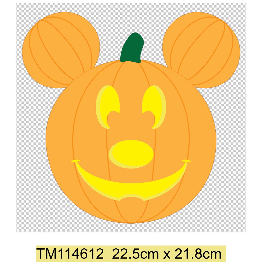 Halloween Bí Ngô Mặt Hoa Văn Ủi Miếng Dán Cho Quần Áo Halloween Truyền Nhiệt Dán DIY Trẻ Em Áo Túi Đầm
