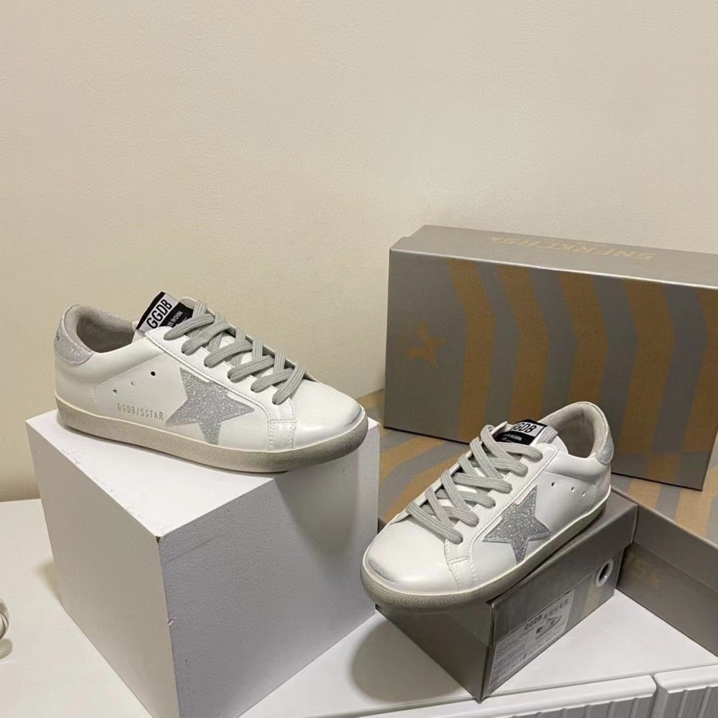 Giày Da Đế Bằng Chống Bẩn Phong Cách Retro Cho Nữ