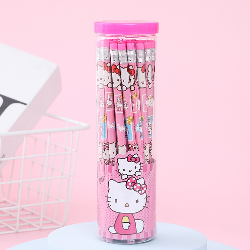 DISNEY Bộ 30 Cây Bút Chì Hình hello kitty mickey sofia ty3 Dành Cho Trẻ Em yt3