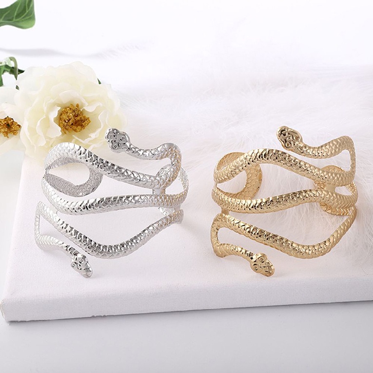 New Hollow Body Bracelet Adjustable Snake Arm Bangle Armband Arm Chain Arm Ring