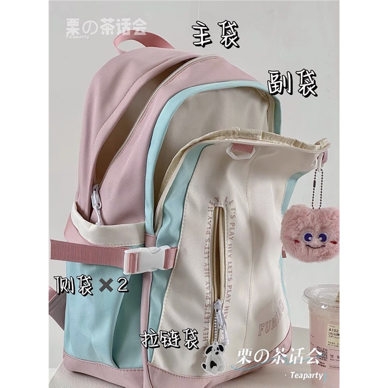 Balo đi học chống thấm nước đựng được nhiều đồ ulzzang dành cho nữ