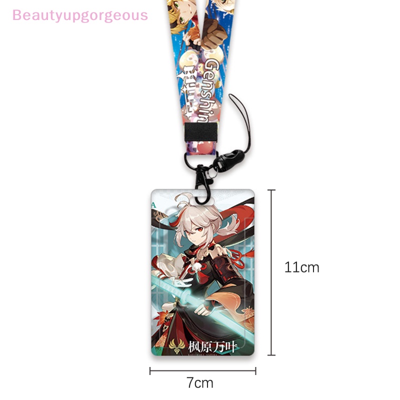 Vỏ Nhựa Đựng Thẻ id / Thẻ id / Mô Hình Nhân Vật Hoạt Hình genshin Có Dây Đeo Nhỏ Gọn