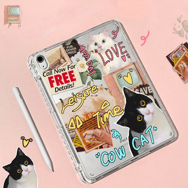 Ốp Máy Tính Bảng Tpu Gập Gọn Cho iPad Air 4 10.9 2021 Pro 11 Gen 10 2022 10.9 gen9 / 8 / 7 Gen 10.2 iPad gen5 / 6 / Air1 / 2 9.7 iPad 6 mini4 5 iPad