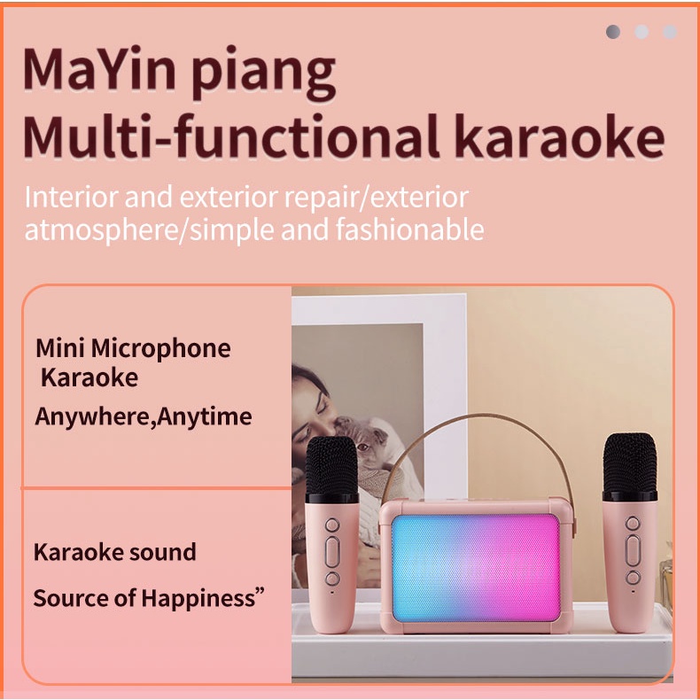 Loa ngoài trời Mic Karaoke Bluetooth SPRISE H2 Micro di động