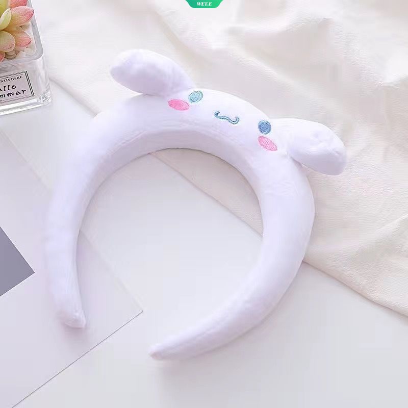 SANRIO Băng Đô Cài Tóc Bằng Xốp Hình Kuromi Cinnamoroll Melody Nhồi Bông Dễ Thương Thời Trang Ngọt Ngào Làm Quà Tặng Cho