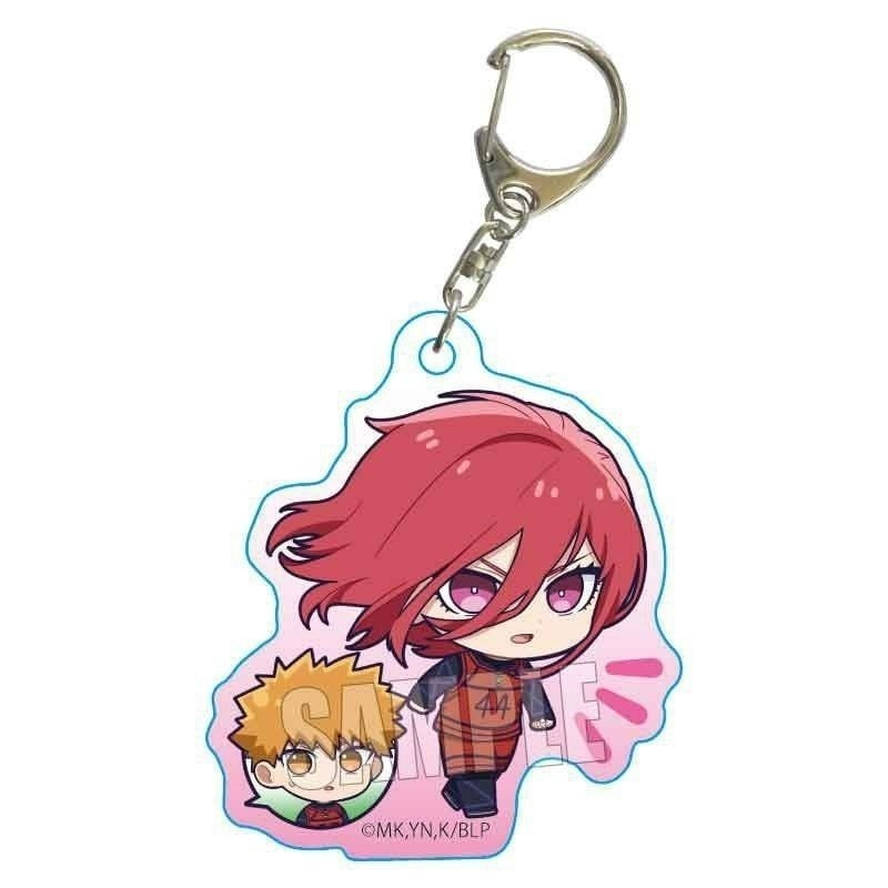 Móc khóa BLUE LOCK ver HOẠT ĐỘNG in hình anime chibi mica trong acrylic keyring dễ thương