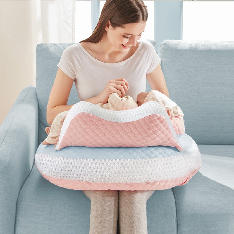 Gối Đỡ Thắt Lưng Hỗ Trợ Mẹ Chăm Sóc Bé Tiện Lợi