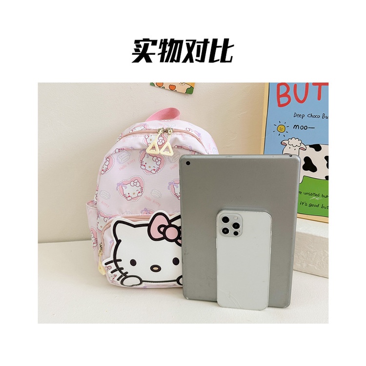 Balo Đi Học Vải Oxford Họa Tiết Hoạt Hình Dễ Thương Cho Trẻ Mẫu Giáo