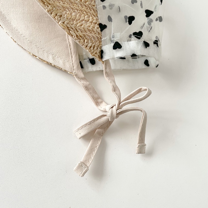 Mũ Rơm Chống Nắng Mùa Hè Thoáng Khí Dễ Thương Cho Bé Gái