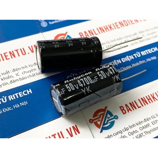 Tụ hóa rubycon 4700uf 50v kích thước 18x35mm
