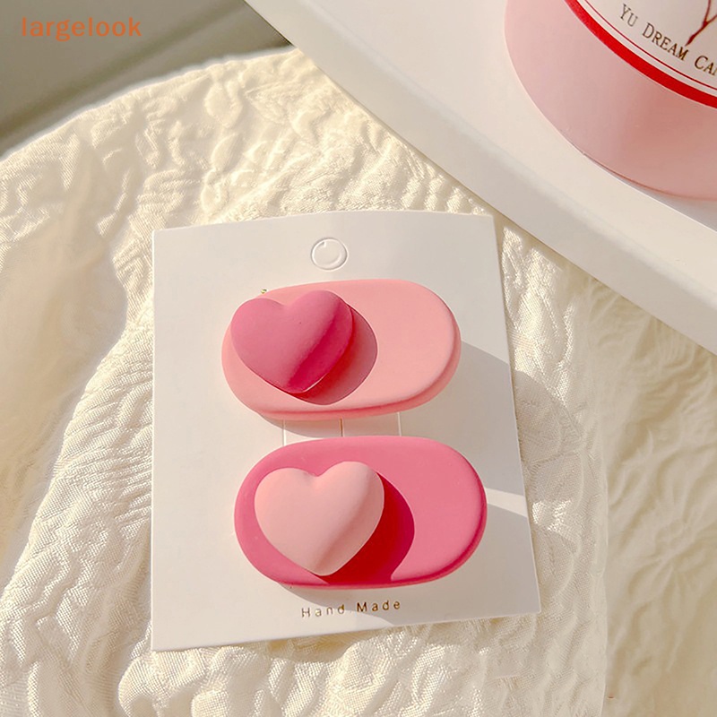 Kẹp Tóc Hình Hoa Đào Hồng Thời Trang Hàn Quốc Cho Nữ