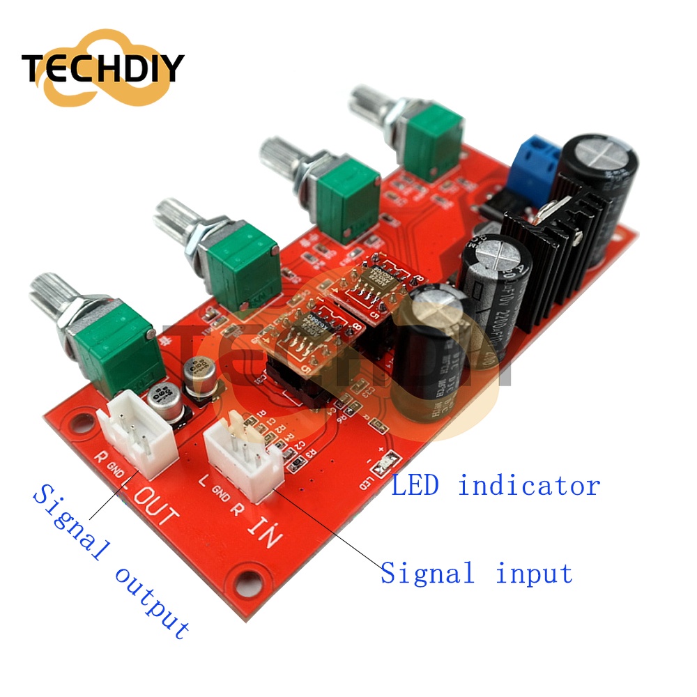 Bảng Mạch Khuếch Đại Âm Thanh HIFI AD828 NE5532