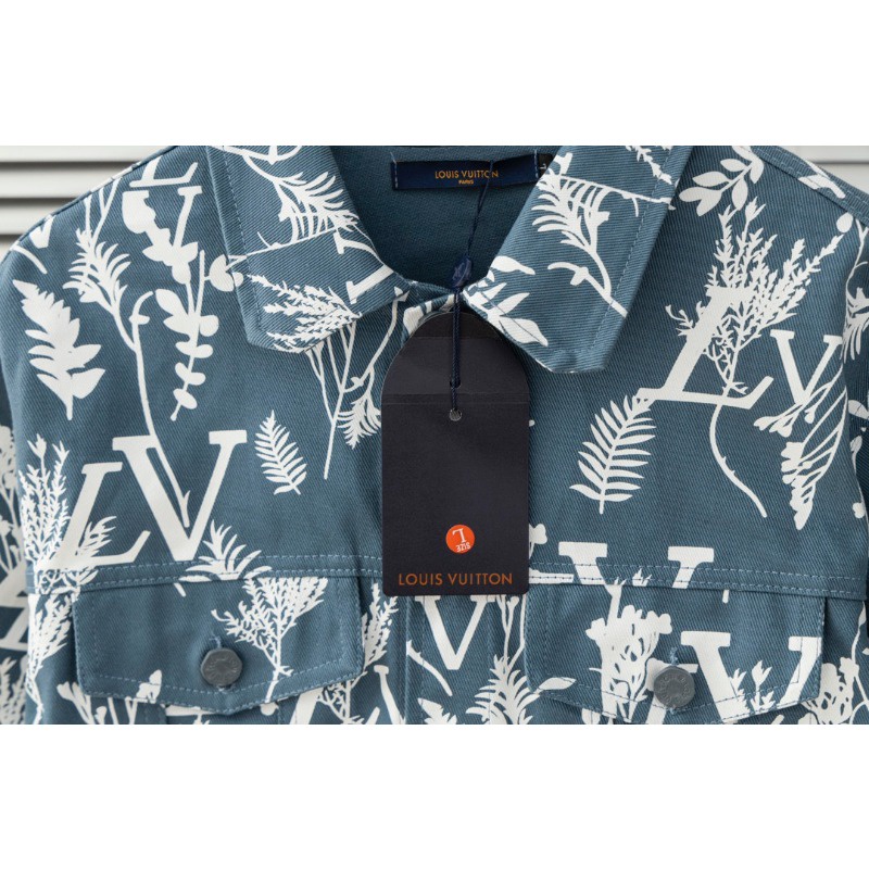 ❤️❤️ ❤️❤️ Áo Khoác Jean Nam Tay Dài Thêu Hoa Thời Trang