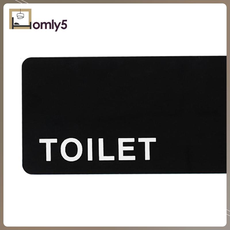 Bảng Kí Hiệu Nhà Vệ Sinh Nam Nữ Bằng acrylic Cho Nhà Hàng / Quán Cà Phê