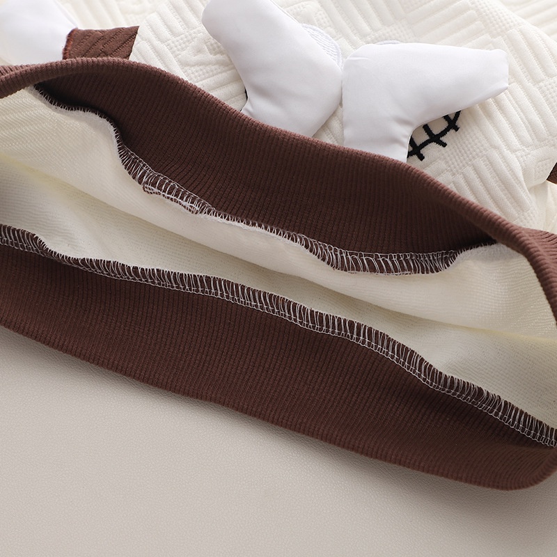 Set Đồ 2 Món Gồm Áo Sweater Cotton + Quần Dài In Họa Tiết Hoạt Hình Phong Cách Thể Thao Thời Trang Mùa Xuân Cho