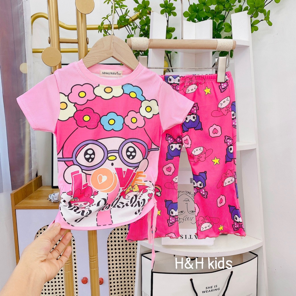 SET THUN TĂM LẠNH HÈ HOẠ TIẾT SIÊU XỊN CHO BÉ