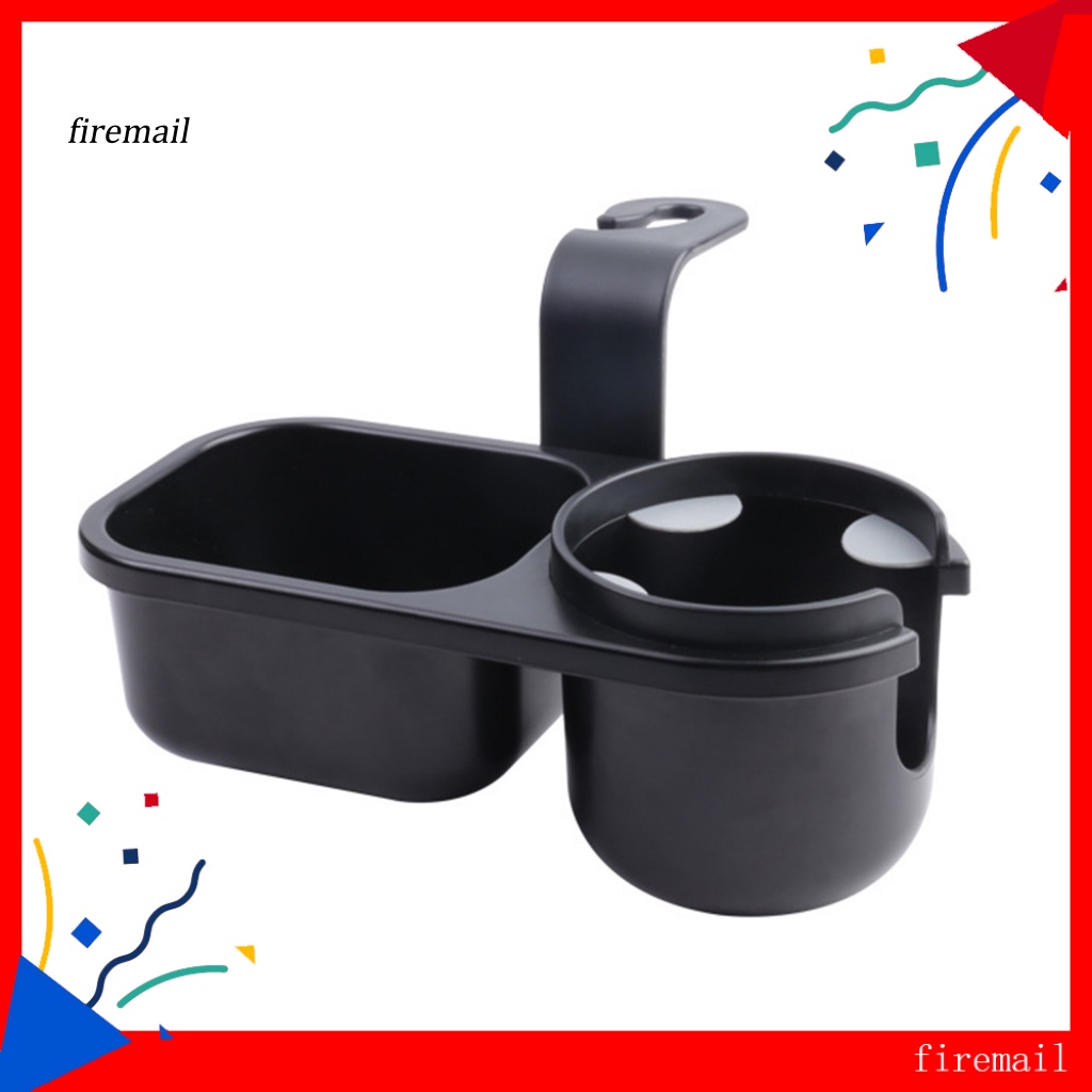 Tựa đầu trên ô tô ghế sau bộ tổ chức đồ ăn nhẹ giá đỡ cốc uống khay đựng thức ăn bỏ túi thiết kế móc đa năng 2 trong 1 giá đựng chai tự động