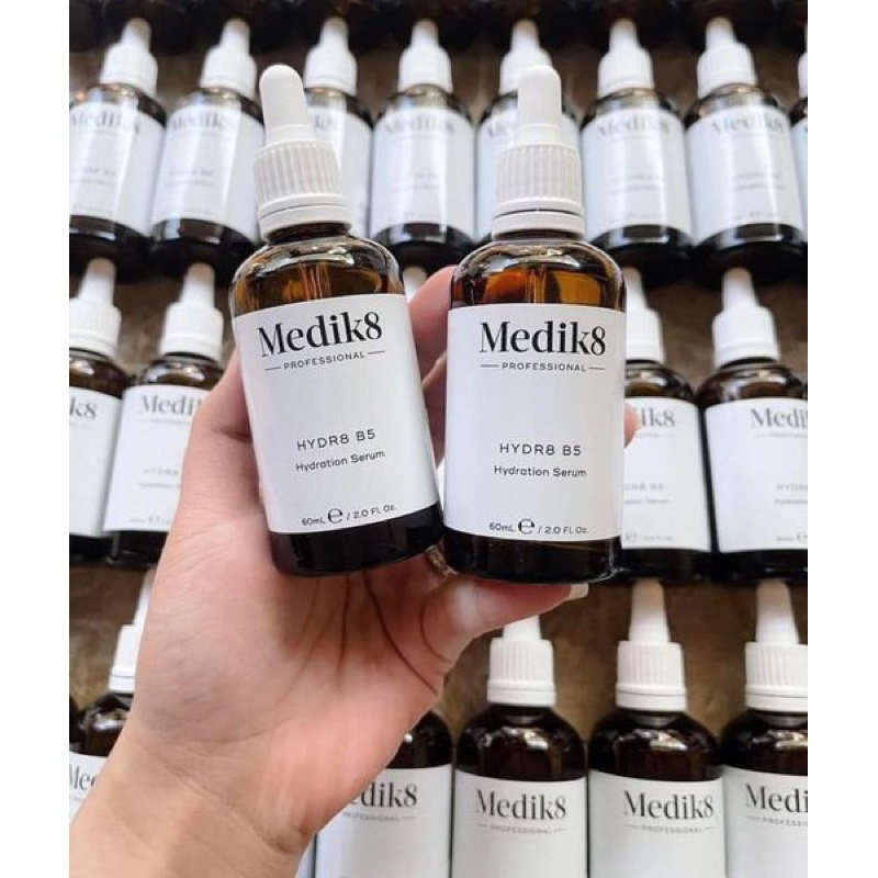 Tinh chất dưỡng phục hồi da da Serum Medik 8 Hydro B5 60ml - BRZONE OFFICIAL
