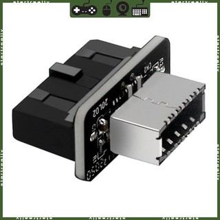 Startreally usb 3 0 type-e female to 19-pin male adapter for internal motherboard connection - vertical header splitter
