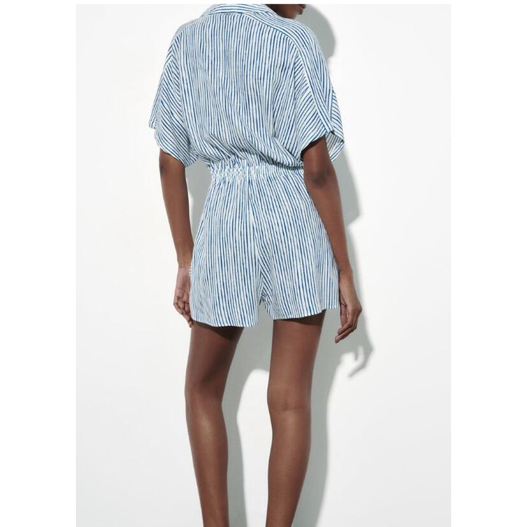 Zara Đầm Kẻ Sọc Thời Trang Thanh Lịch Cho Nữ7735518 7826518