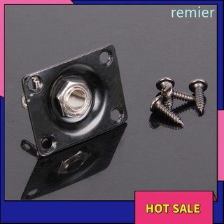 Re square guitar jack plate & socket assembly for tl electric guitar