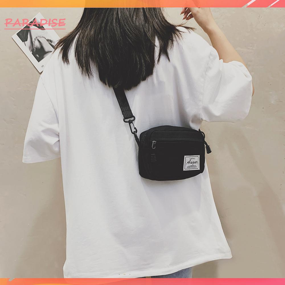 Thời trang nữ vải chắp vá túi đeo chéo điện thoại túi xách mini ví