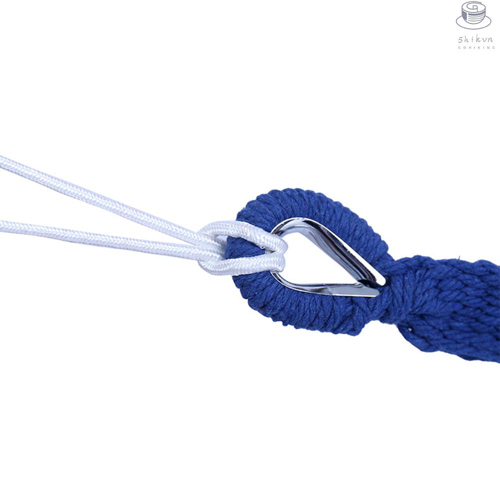 Vườn di động võng vải giường vải cắm trại treo hiên sân sau trong nhà xích đu ngoài trời màu đỏ