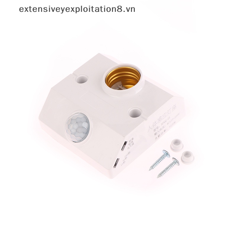 Mở rộng: dành cho đế đèn led 220v e27 thông minh cảm ứng cơ thể người cảm biến chuyển động hồng ngoại cảm ứng với công tắc điều khiển ánh sáng bộ chuyển đổi ổ cắm bóng đèn