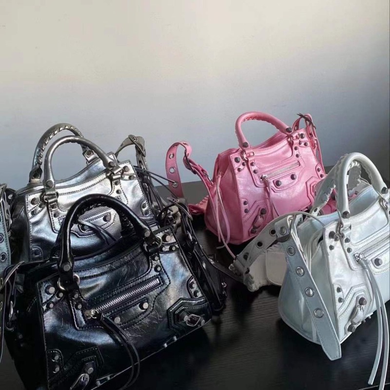 Túi xách Balenciaga chuẩn hàng l1 tặng kèm 1 ví 1 gương T051-TA