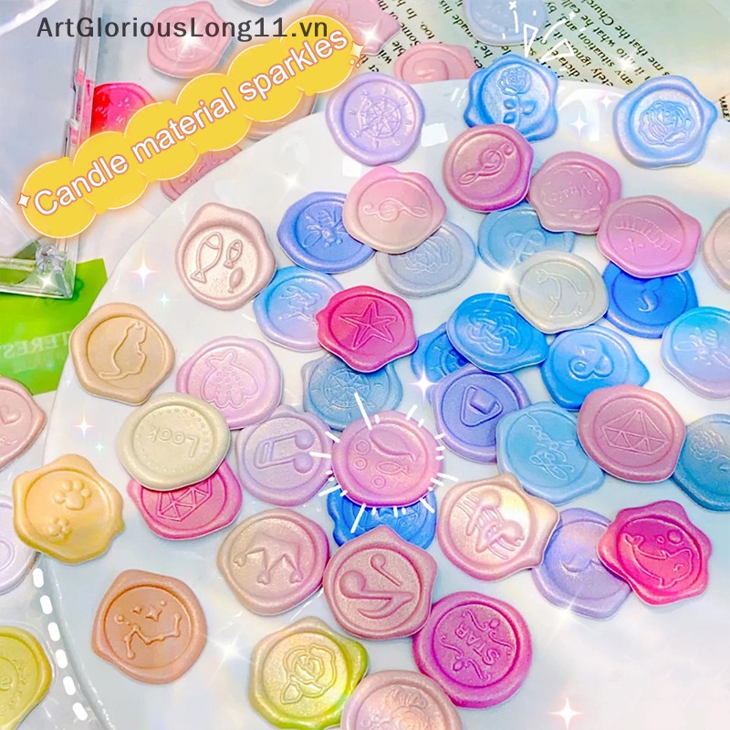 Artgloriouslong wax seal stickers cho đám cưới phong bì lời mời phong bì con dấu sticker cho bé tắm sinh nhật vòi hoa sen cô dâu.