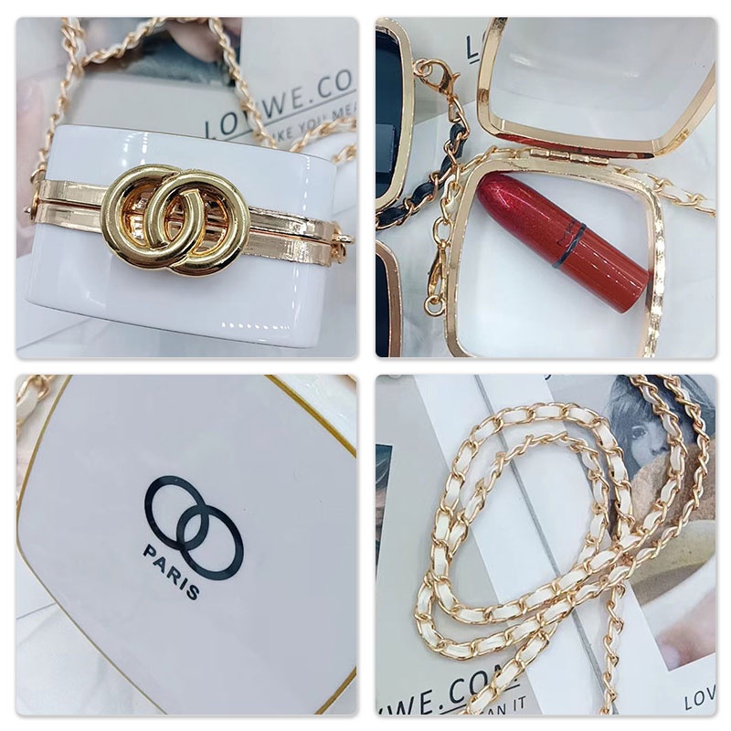 Túi đeo vai mini BEIBAOBAO dáng vuông đơn giản thời trang dành cho nữ