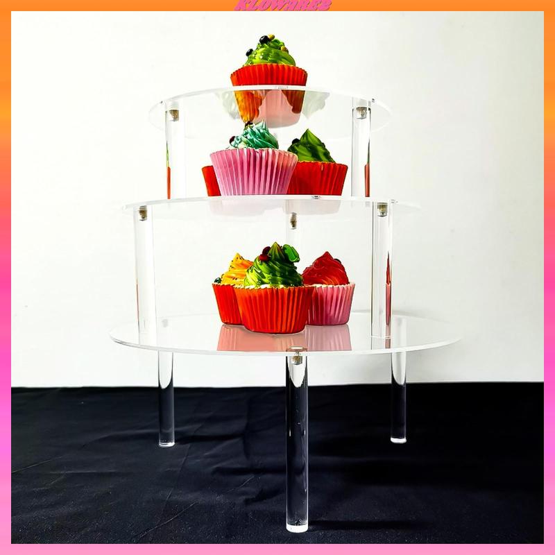 3x đế bánh tiệc weding trang trí nhà kẹo có thể xếp chồng lên nhau bánh mì ngày lễ cupcake trưng bày cupcake chủ sở hữu món tráng miệng