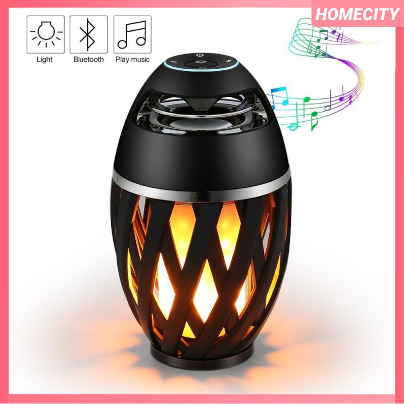 Loa Bluetooth ngoài trời, Loa ngọn lửa Bluetooth Led, Loa bầu không khí ngọn đuốc chống nước Ipx5, Đèn ngọn lửa, Quà tặng cho nam nữ, Đồ trang trí cho bữa tiệc Sân vườn trong nhà