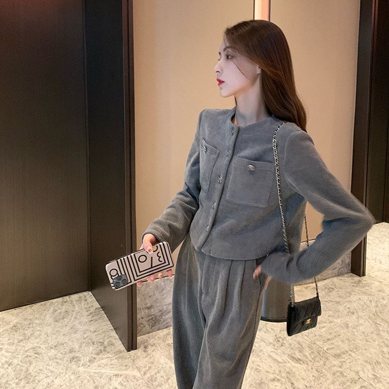 Suit women spring style 2023 new style classy celebrity high-end casual two-piece suit thời trang