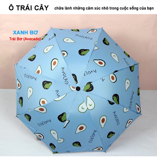 Umbrellas anti-uv umbrellas hình trái cây thời trang gấp ô dù ô