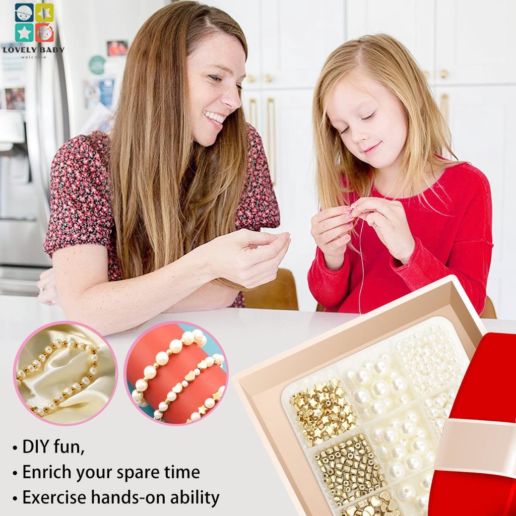 720 cái spacer beads set diy bracelet beads kit bao gồm các loại hạt ngọc trai cho vòng tay trang sức làm cửa hàngbc6902