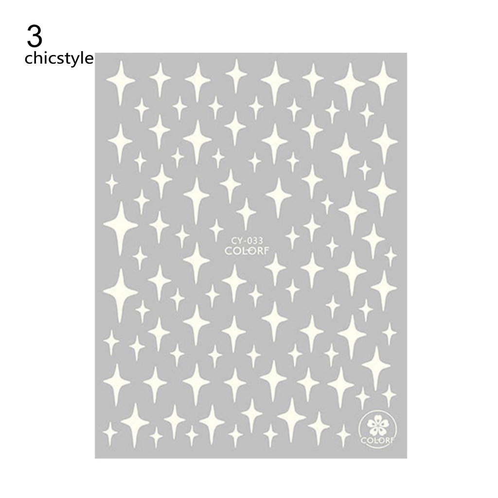 Thanh trượt móng tay dai dẳng sang trọng cho cô gái nhãn dán móng tay phát sáng 3d trang trí bướm phát sáng làm đẹp