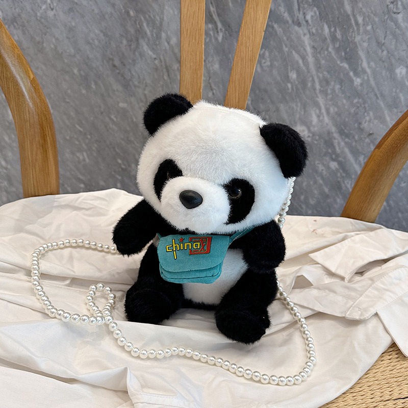 Panda messenger bag túi đeo vai sang trọng túi búp bê panda hoạt hình nhật bản