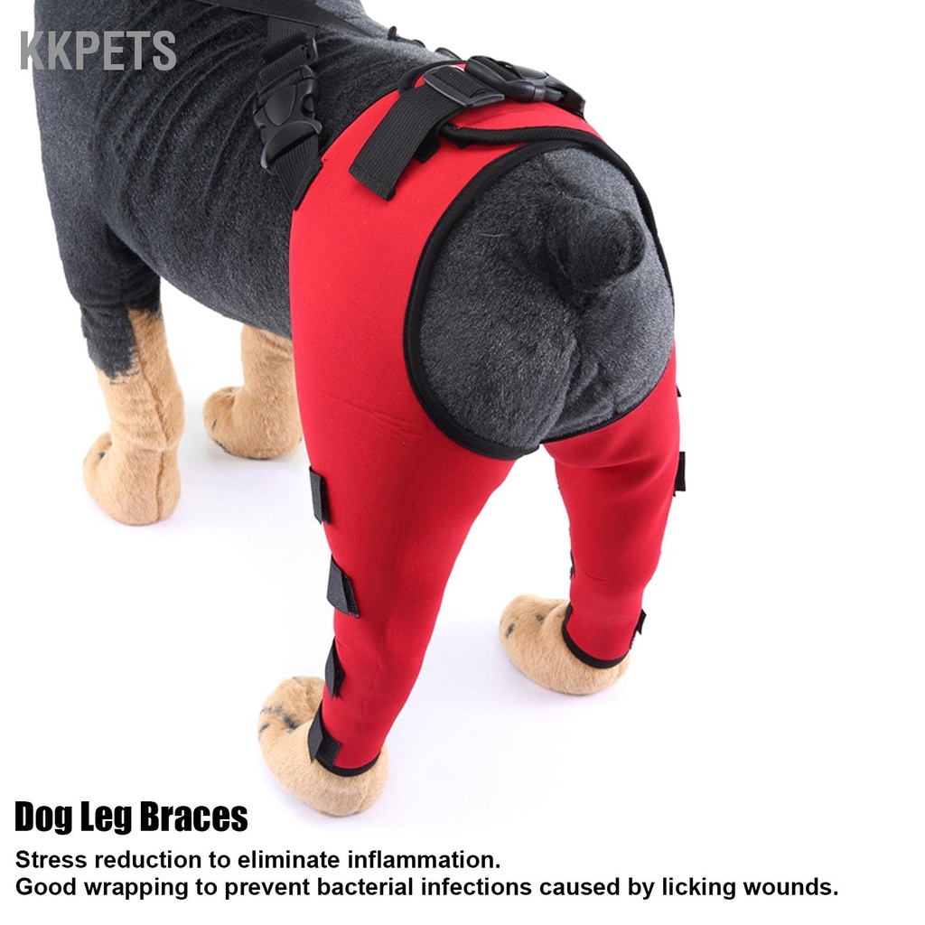 KKPETS Nẹp chân cho chó Quấn sau của khi bị thương/Bảo vệ bong gân/Chữa bệnh bằng phẫu thuật/Viêm khớp