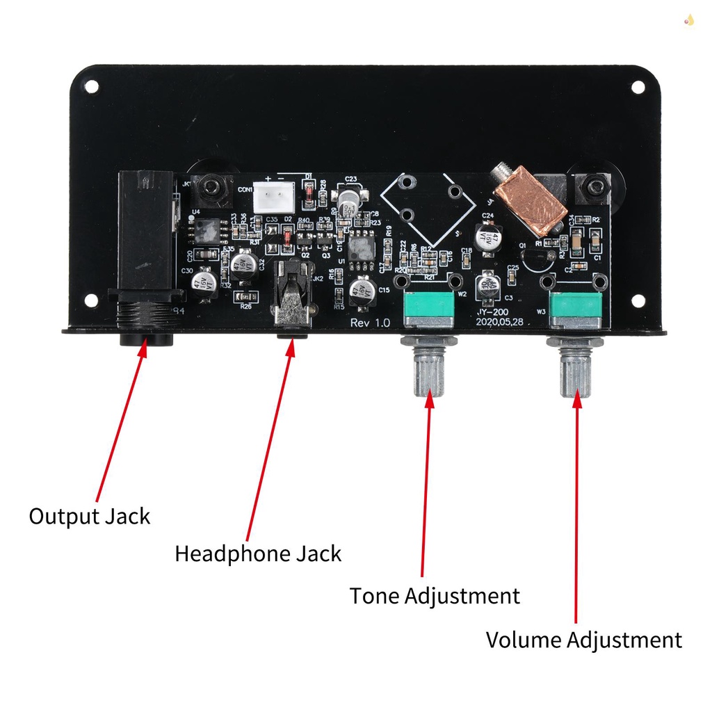 Mynice guitar pickup silent guitar equalizer pickup with tone volume control knob for luthier diy parts