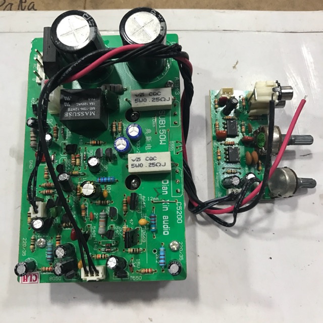 Mạch loa sub 150W chạy 2 sò