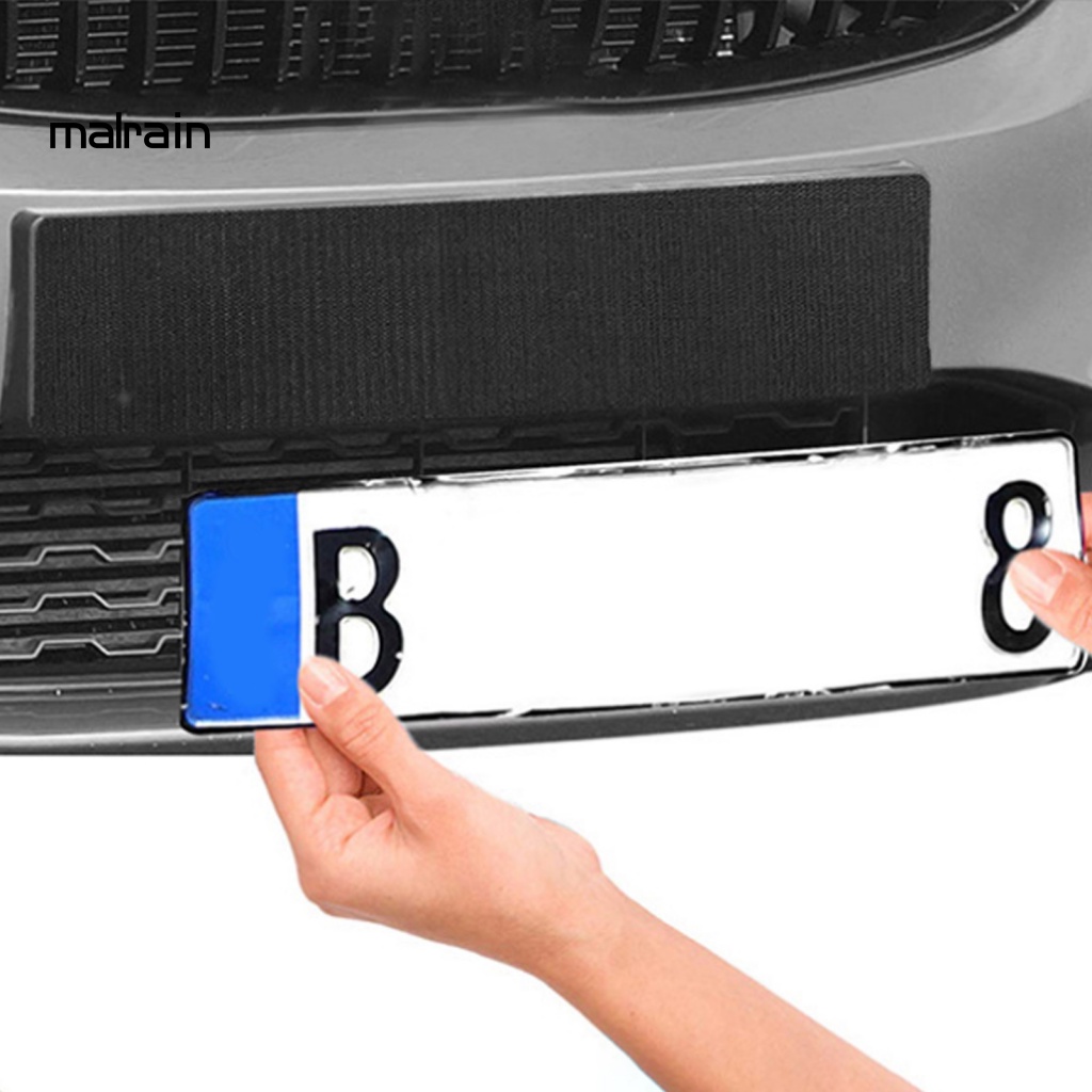 Bộ 4 Giá Đỡ Biển Số Xe Hơi Màu Đen Chống Trầy Xước Tiện Dụng