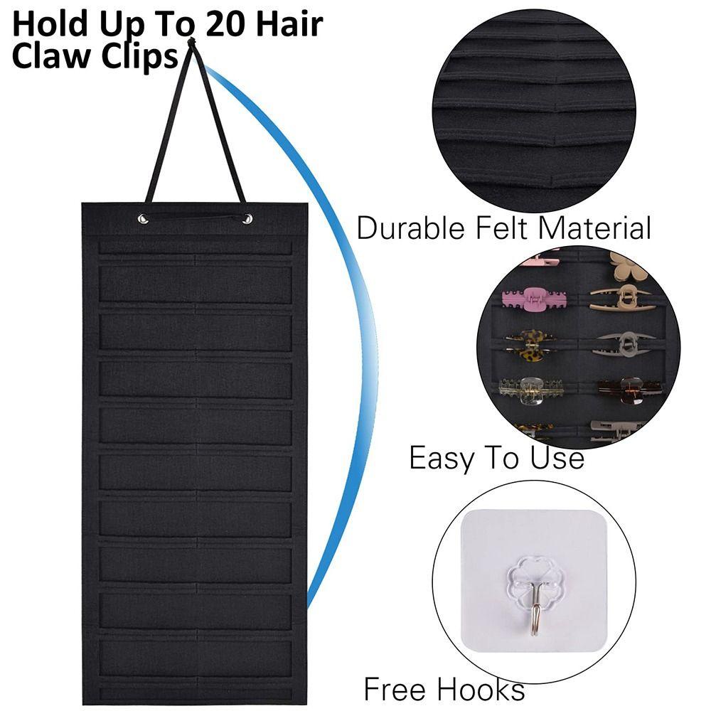 Giá Đỡ Dây Buộc Tóc / Kẹp Tóc Hình Nơ Độc Đáo Trang Trí Phòng Bé Gái