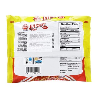 Combo 3 gói Mì Jin Cay Ottogi (120g)