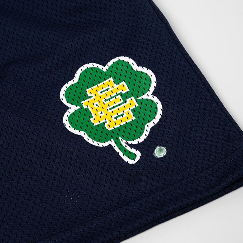 Eric Emanuel Quần Short Thể Thao Bóng Rổ Bốn Lá Đơn Giản Khô Nhanh Phong Cách Mỹ Hàng Mới Dành Cho Nam Và Nữ