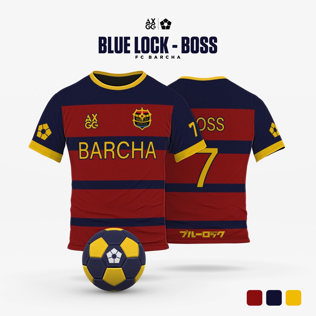 Áo Thun Anime "Blue Lock - FC Barcha"