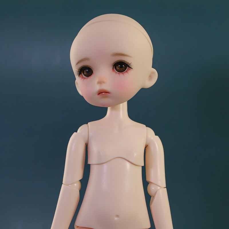Búp Bê BJD 1 / 6 20 Khớp Xoay Bằng Da Trắng / Hồng Xinh Xắn
